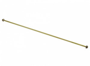 Brass-Spray tube 80 cm, straight, without adjust. connect., G1/4"e on both sides